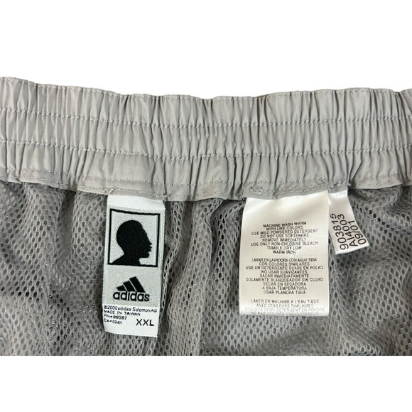 Y2k Adidas Salomon Ag‎ Gray Track Pants Size XXL - Picture 6 of 6